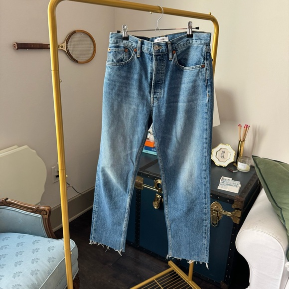 RE/DONE Stovepipe Jeans - Picture 2 of 3